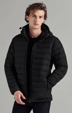 Men's Lightweight Packable Puffer Jacket With Hood