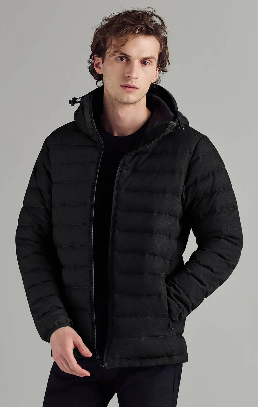 Men's Lightweight Packable Puffer Jacket With Hood