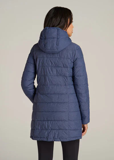 women's lightweight packable puffer jacket
