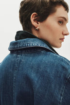 Womens Padded Denim Barn Jacket Wild Fable