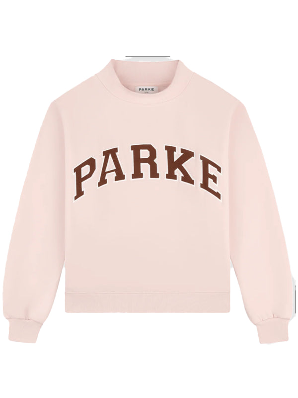 Parke-Mockneck-Sweatshirt-Pink-And-Brown