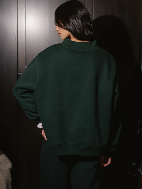 Parke Sport Graphic Mockneck Sweatshirt
