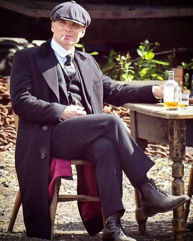 Peaky Blinders Thomas Shelby Grey Coat