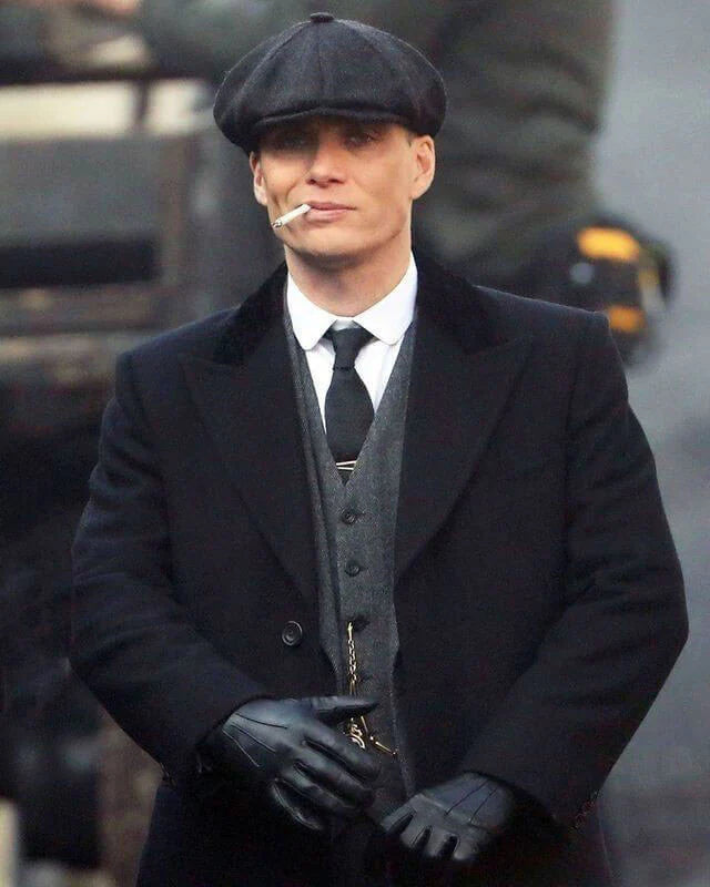 Peaky Blinders Thomas Shelby Black Trench Coat