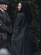 Rebecca Ferguson Peaky Blinders The Immortal Man Leather Coat