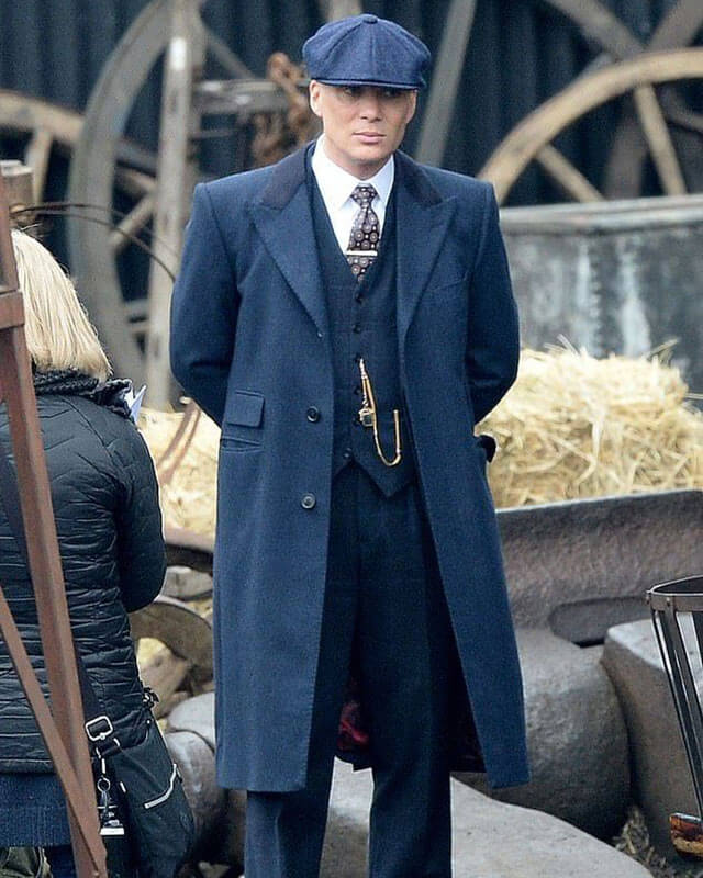 Peaky Blinders Thomas Shelby Blue Coat