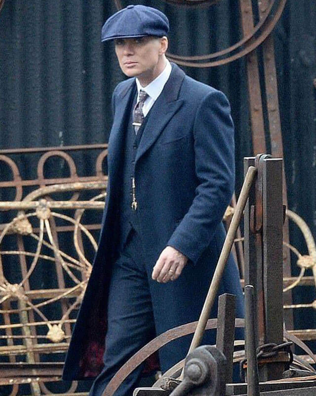 Peaky Blinders Thomas Shelby Blue Coat