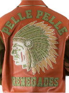 Chief Keef Renegade PP Letterman Leather Jacket