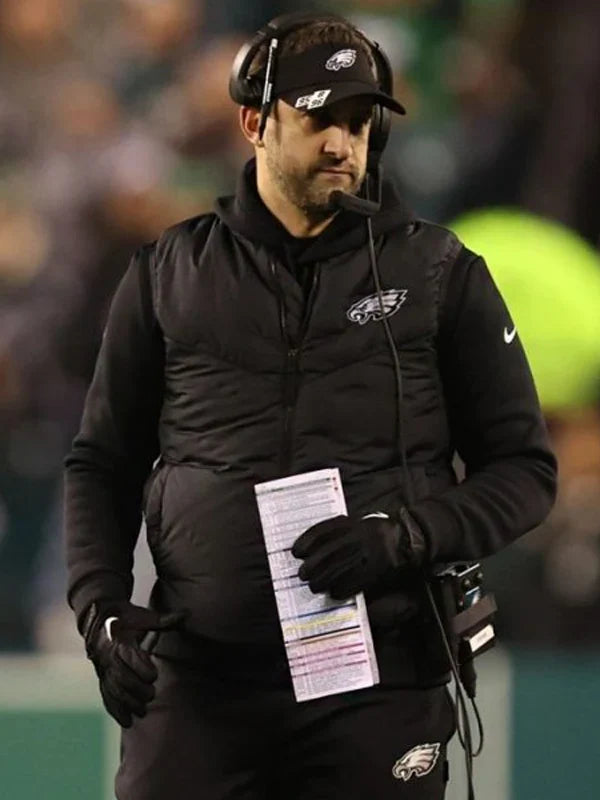 Philadelphia-Eagles-Full-Zip-Vest-Black