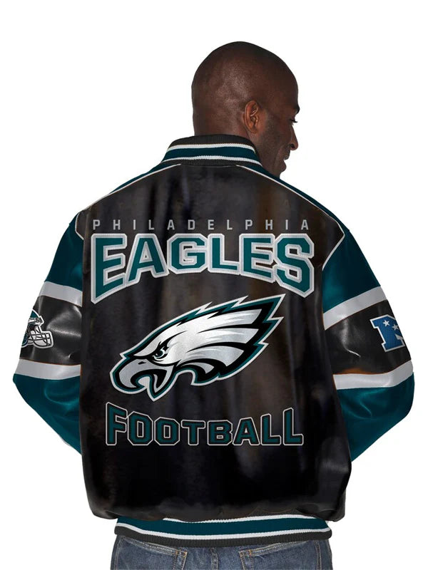 Philadelphia Eagles Leather Jacket For Sale