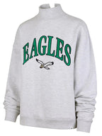 Philadelphia-Eagles-Mock-Neck-Grey-Sweatshirt
