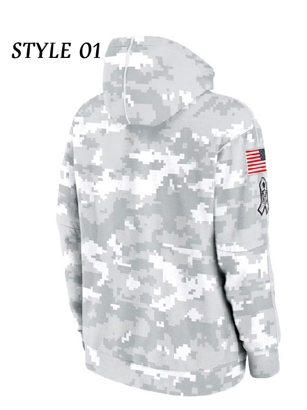 Philadelphia Eagles Salute To Service Camo 2024 Hoodie