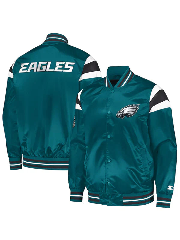 Philadelphia Eagles Satin Jacket