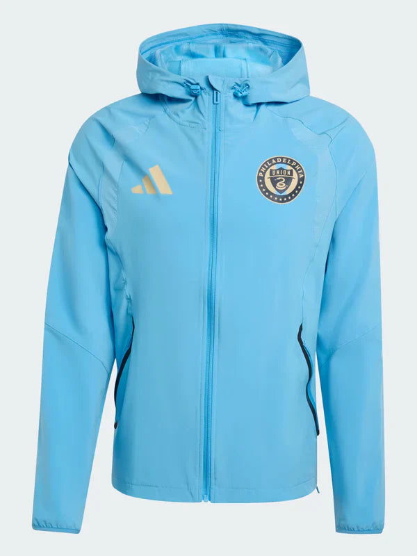 Philadelphia Union Tiro Tech Full Zip Windbreaker Jacket