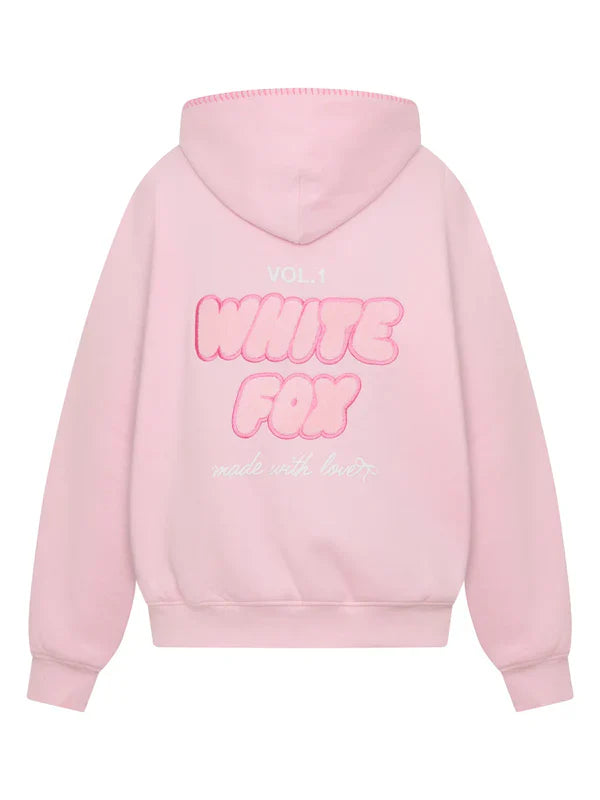 Pink-White-Fox-Posy-Hoodie