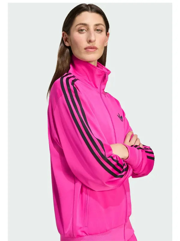 Pink Adidas Firebird Jacket