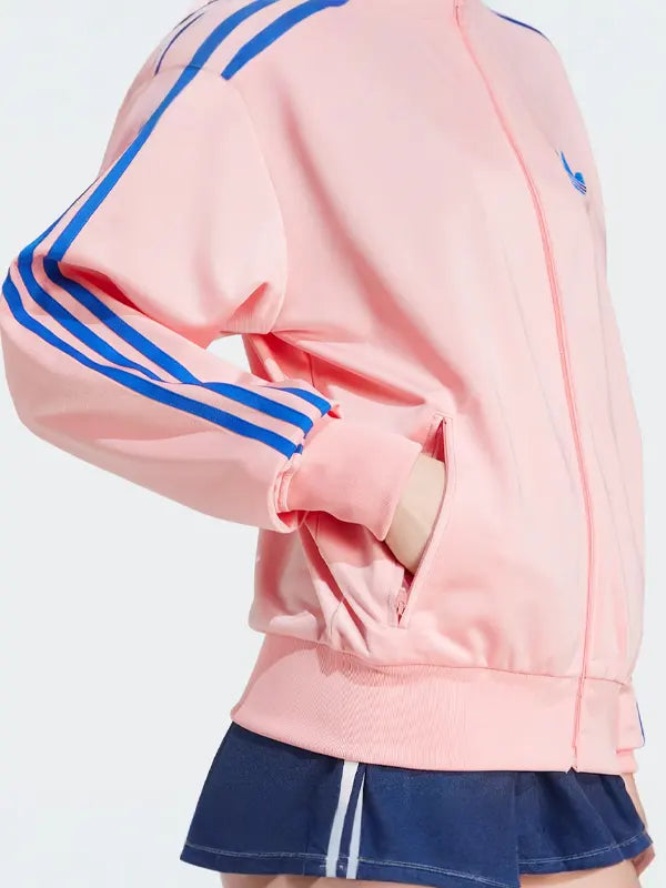 Pink Adidas Firebird Jacket