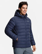 Pioneer Camp Men's Lightweight Packable Puffer Jacket