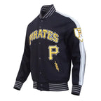 Pittsburgh Pirates Current Logo Game Day Black Jacket For Men