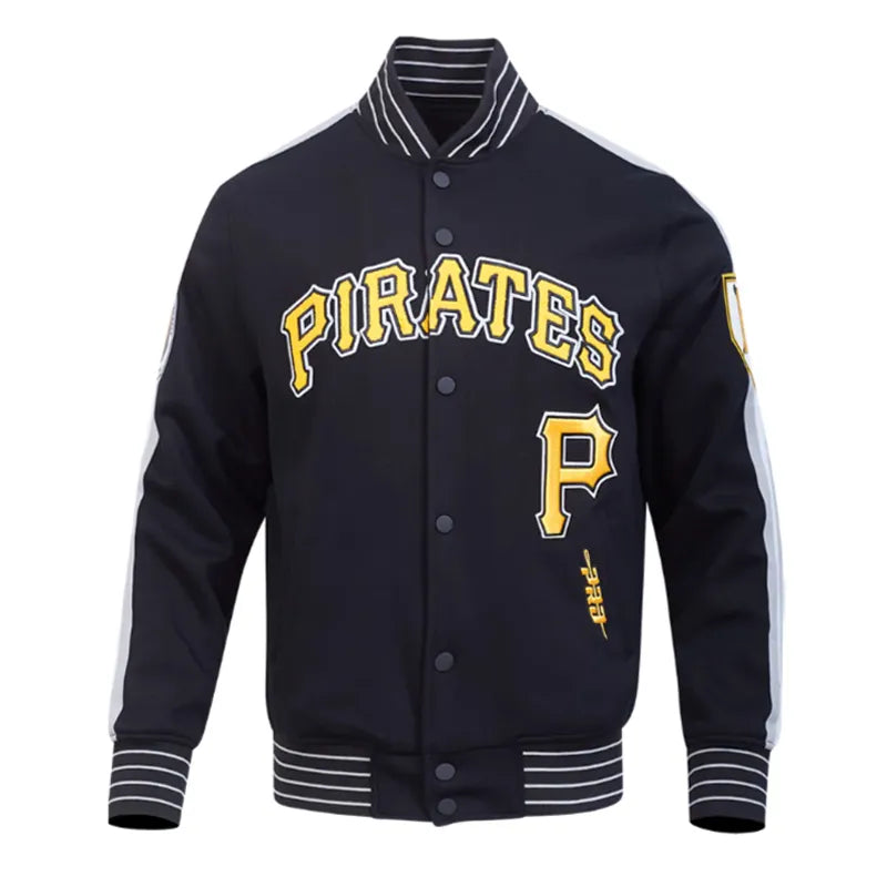Pittsburgh Pirates Current Logo Game Day Black Jacket
