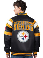 Pittsburgh Steelers Leather Jacket For Sale