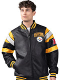 Pittsburgh Steelers Leather Jacket