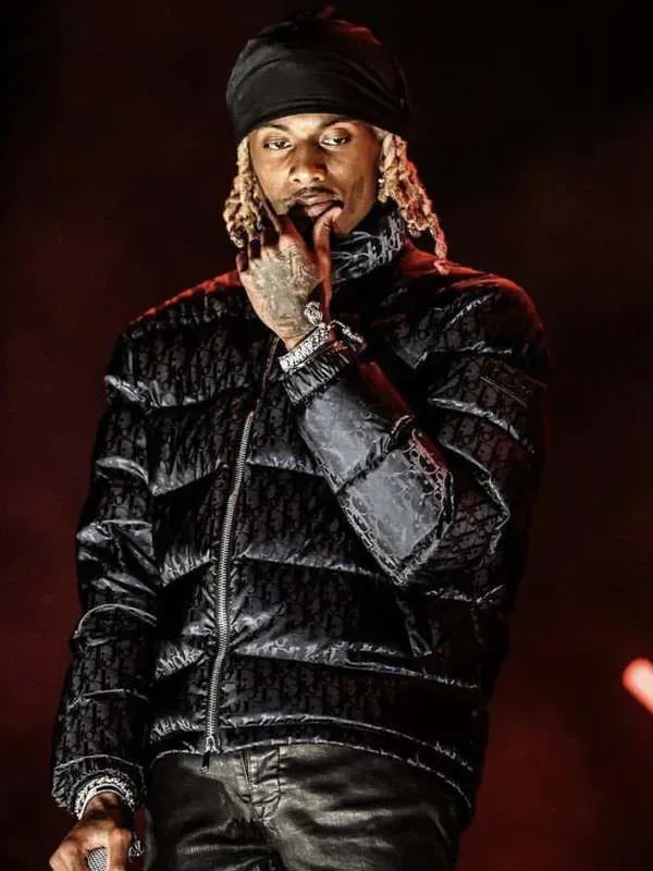 Play­boi Car­ti Black Puffer Jacket