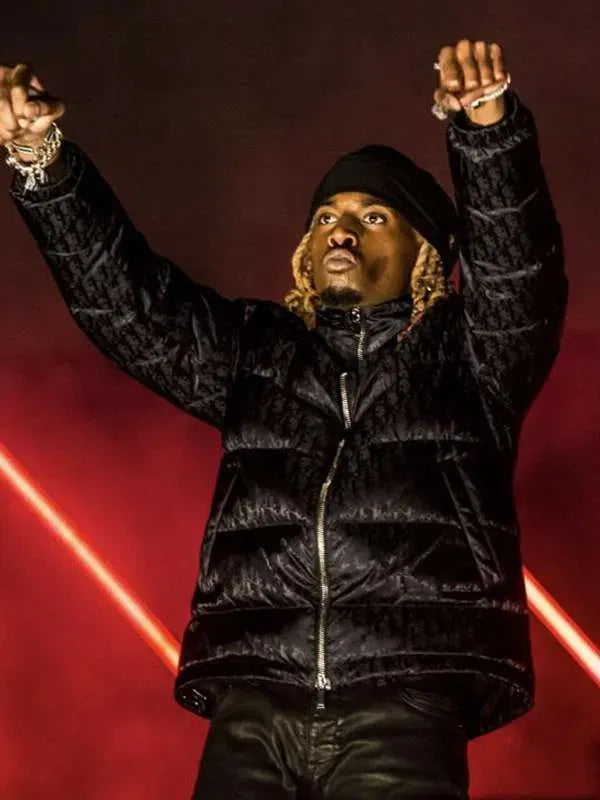 Play­boi Car­ti Black Puffer Jacket