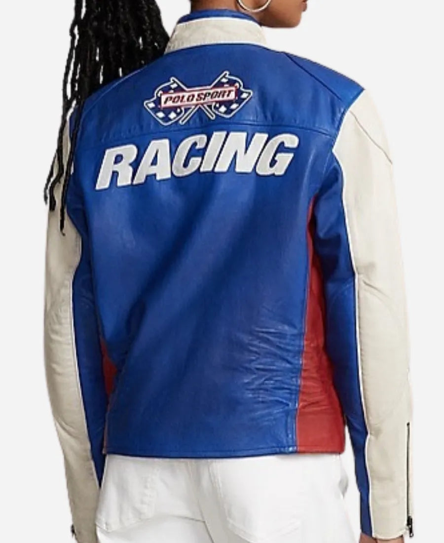 Polo RL Racing Sport Leather Jacket