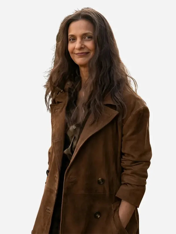 Poorna Jagannathan Lanterns S01 Brown Coat