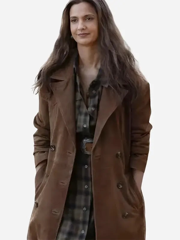 Poorna Jagannathan Lanterns S01 Brown Coat