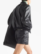 Prada Leather Bomber Jacket