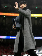 Premier-League-2025-LAFC-Son-HeungMin-Tweed-Grey-Coat