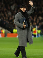 Premier-League-LAFC-2025-Son-HeungMin-Tweed-Grey-Coat