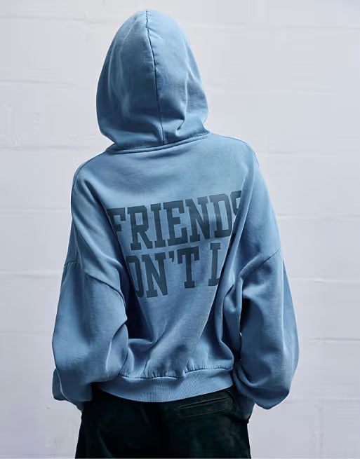 Printed Stranger Things hoodie