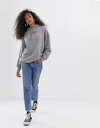 Printed Stranger Things hoodie women