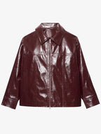 Purchase Burgundy Leather Jacket