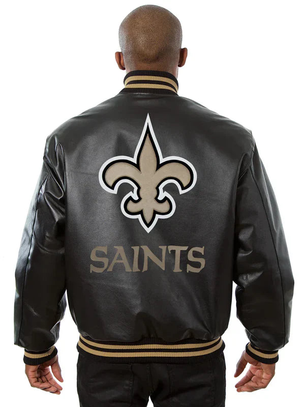 Purchase New Orleans Saints Leather Jacket