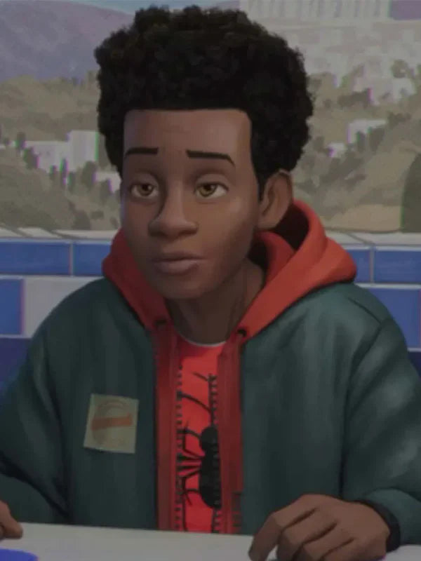 Purchase Spiderman Miles Morales Red Hoodie