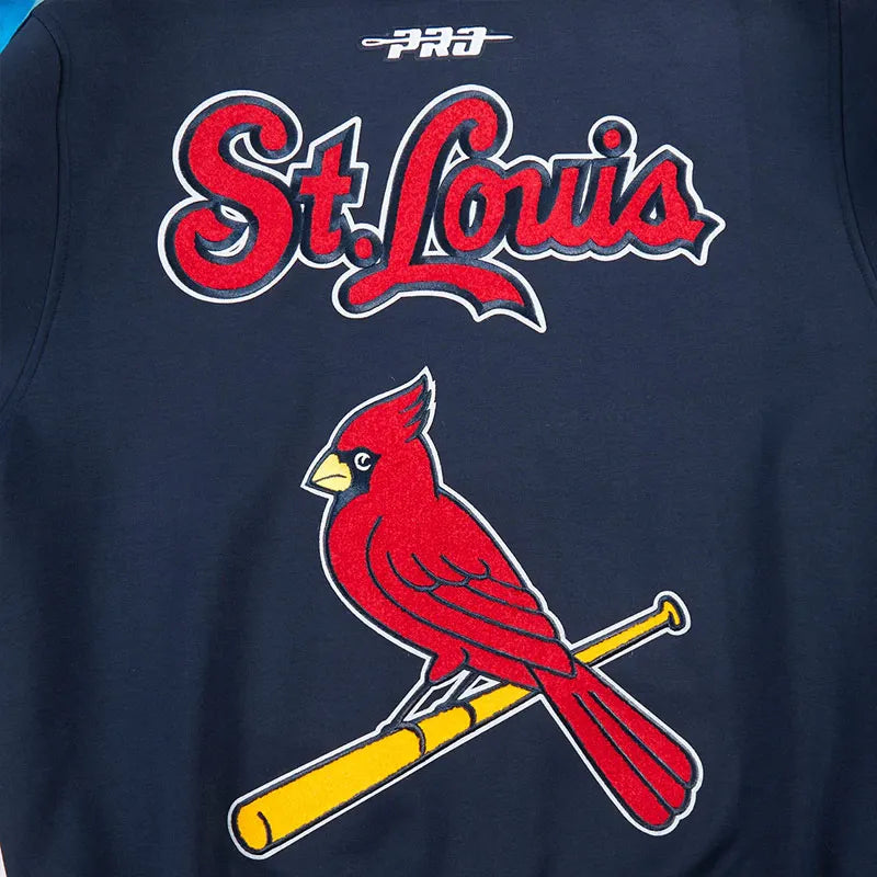 Purchase St. Louis Cardinals Current Logo Game Day Navy Jacket