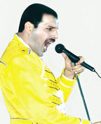 Freddie Mercury Concert Yellow Leather Jacket
