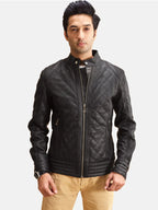 Quilted Leather Jacket