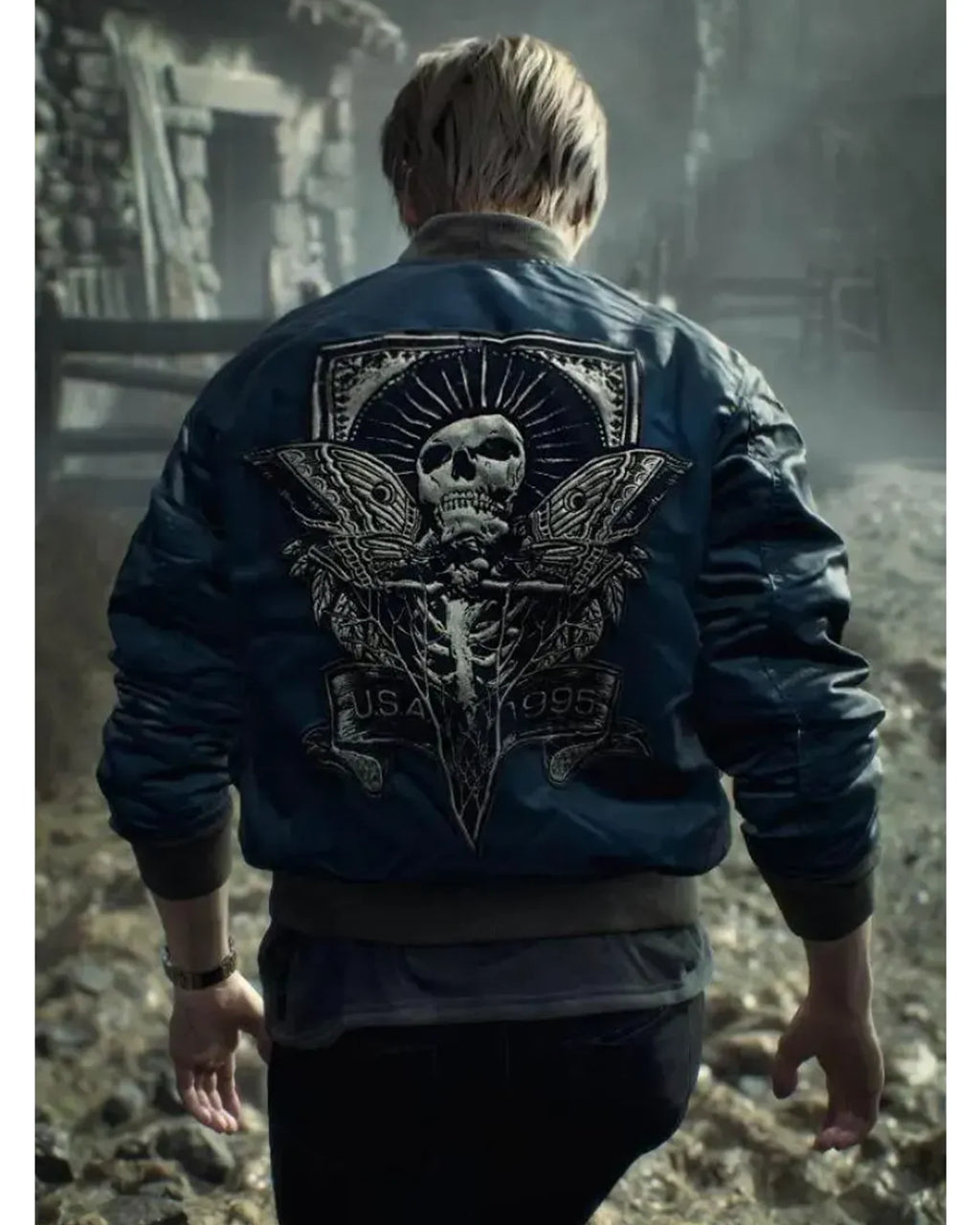 RE4-Remake-Leon-Blue-Jacket-Costume