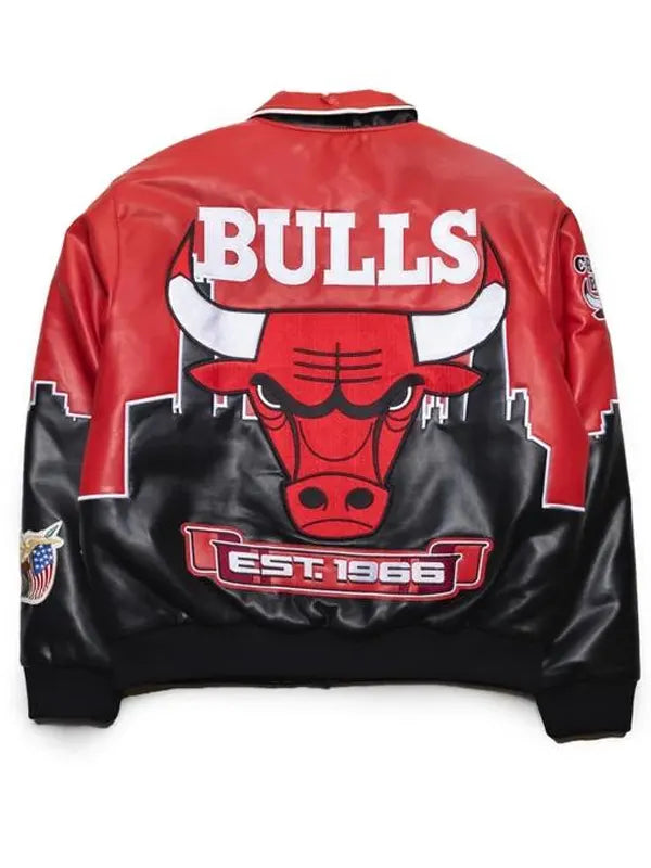 R&B Tour 2026 Usher Chicago Bulls Leather Jacket