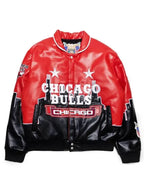 R&B Tour 2026 Usher Chicago Bulls Leather Jacket