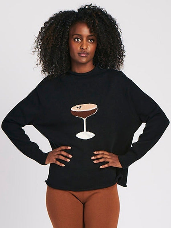 Rachel-Antonoff-Espresso-Martini-Sweater-Black