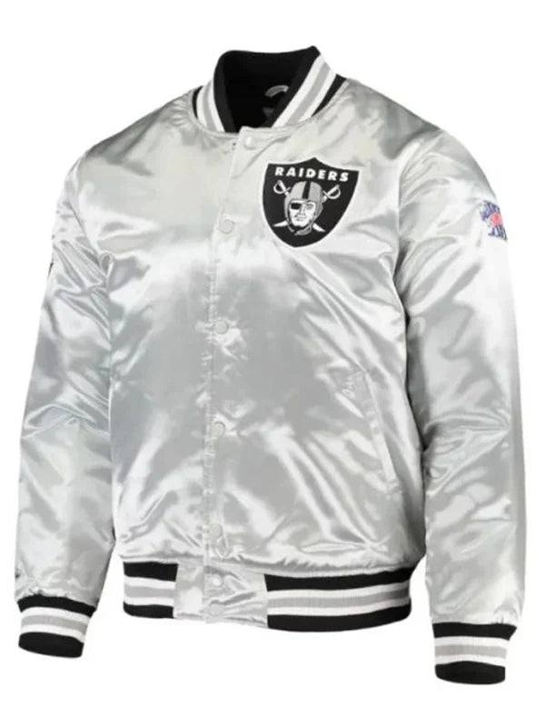 Raiders-Las-Vegas-Super-Bowl-Silver-Jacket