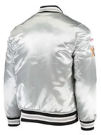 Raiders-Las-Vegas-Super-Bowl-Silver-Satin-Bomber-Jacket