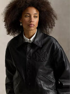 Ralph Lauren Yankees Bomber Jacket Leather