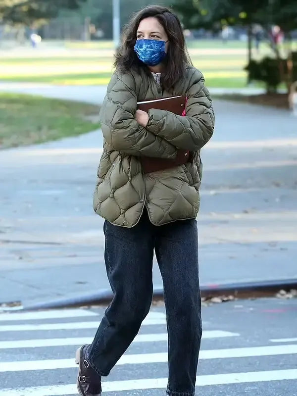 Katie-Holmes-Puffer-Jacket